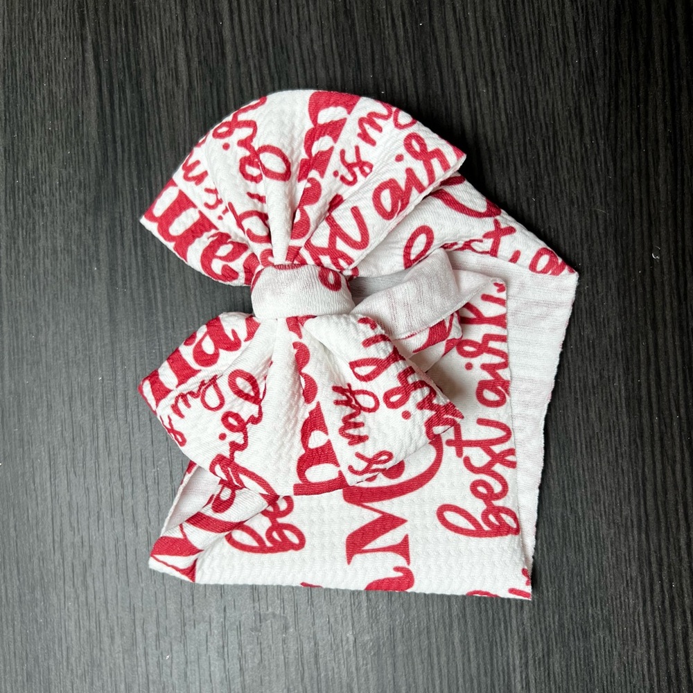 Mama is my best girl- toddler head wrap